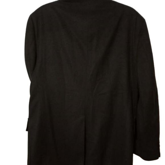 Men's Cashmere Sport Coat by Huntington Black 42R - Picture 6 of 10